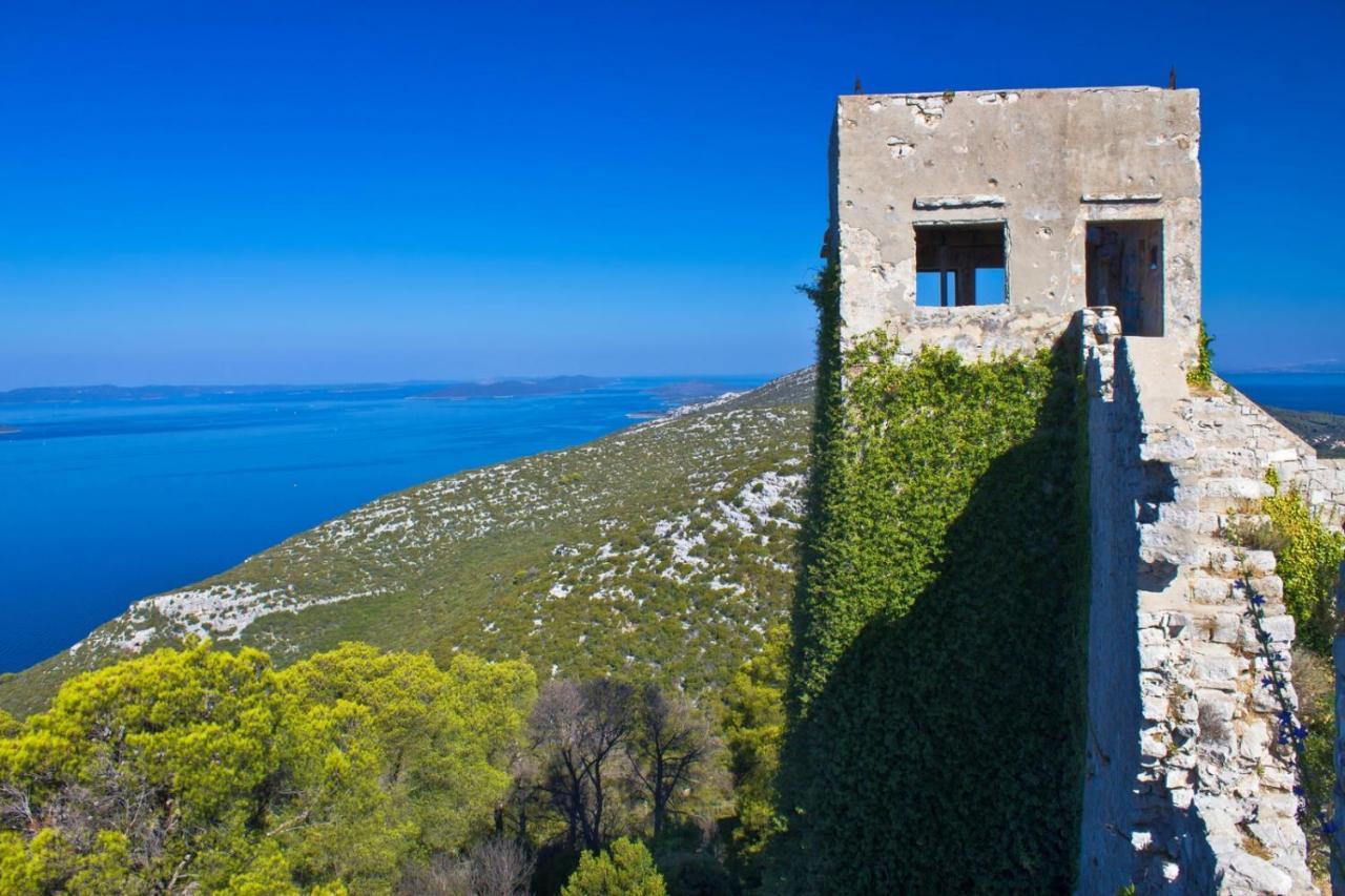 Apartment In Kukljica With Sea View, Terrace, Air Conditioning, Wi-Fi エクステリア 写真